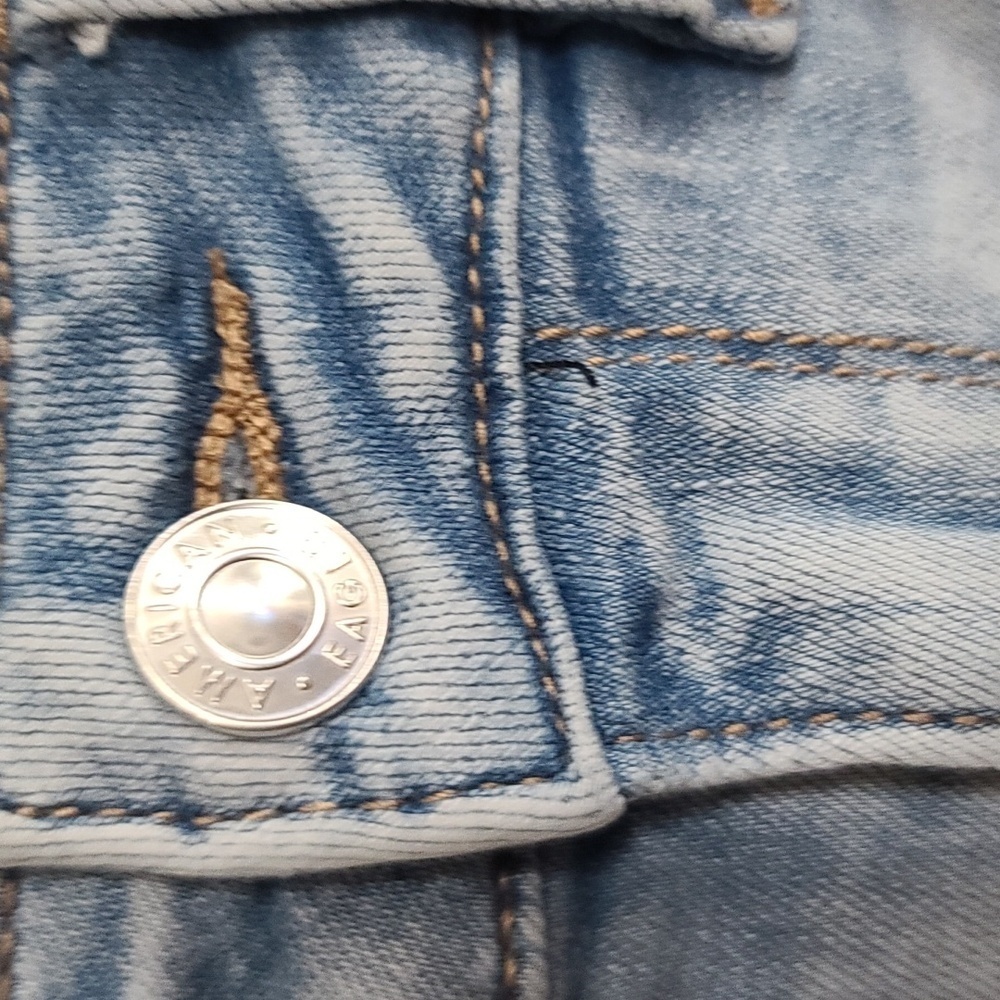 American Eagle Next Level Stretch Hi Rise Jeggings Jeans Juniors Sz 0 EUC - Picture 3 of 15